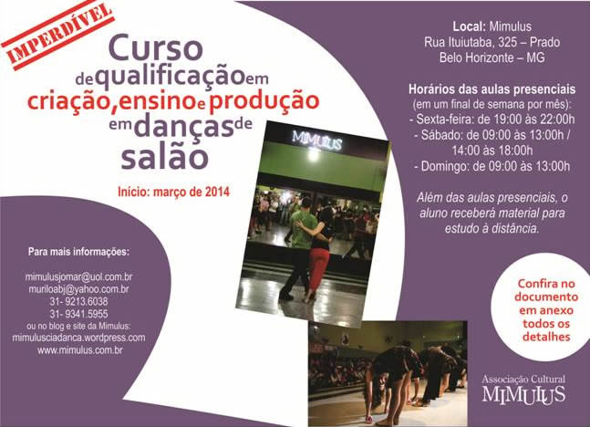 curso de qualificação mimulus