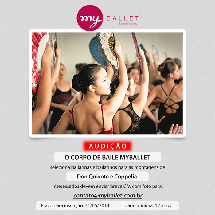 My ballet audição