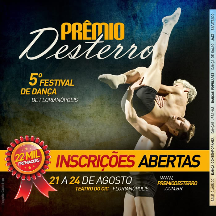 Prêmio Desterro 2014 - inscrições