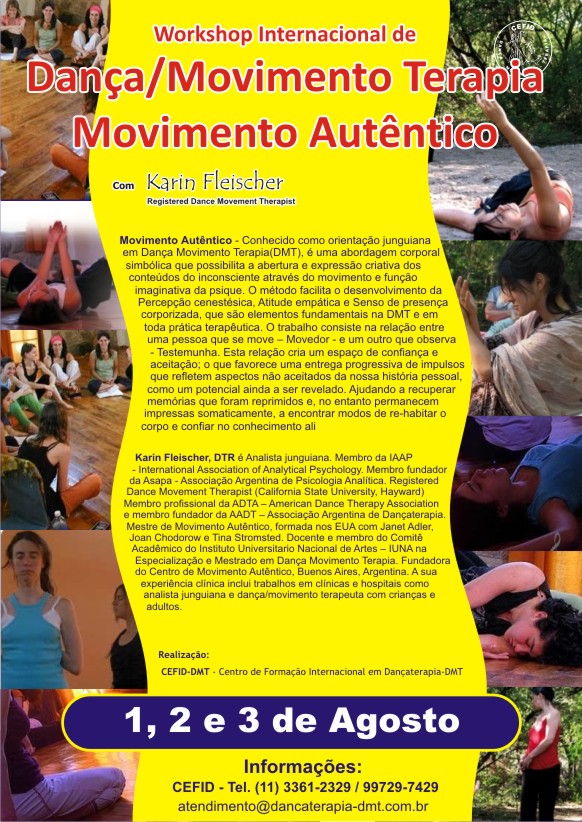 Workshop Dançaterapia Agosto 2014