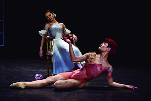 Le Spectre de La Rose_dancers Luiza Yuk and Yoshi Suzki_photo  Clarissa Lambert