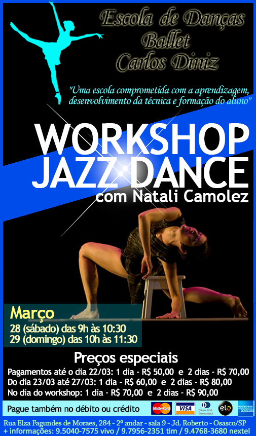 workshop jazz ballet carlos diniz