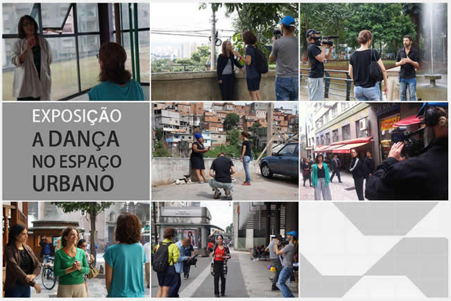 exposição a dança no espaço urbano