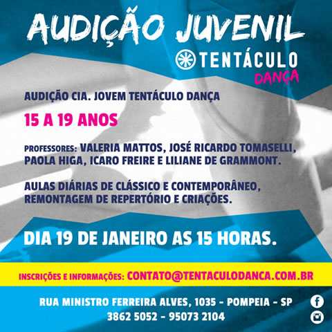 Tentaculo Danças audição 2016