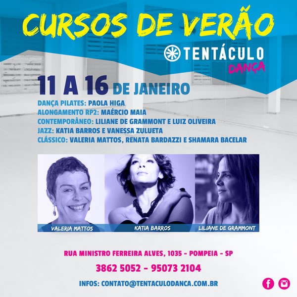 Tentaculo dança curso de verão 2016