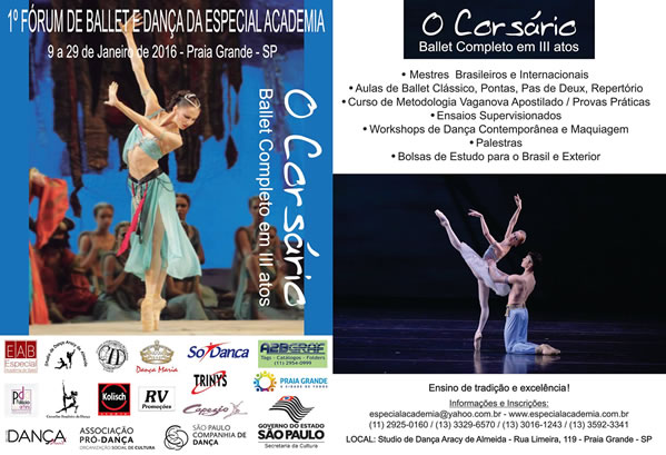 forum de ballet e danca da especial academia