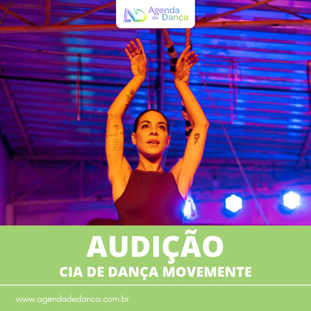 A Cia. de Dança MOVEMENTE (@movemente.ciadedanca), cia independente que é dirigida por Araceli Rodrigues (@araceli_rodriguess), está abrindo suas portas para novas bailarinas - jovens com idade a partir de 20 anos, que morem em Sergipe, que sejam bailarinas comprometidas, versáteis e com sede de criação para integrar novos espetáculos e projetos de circulação. As inscrições devem ser realizadas através de formulário on-line e acontece presencialmente no dia 26 de setembro.

Crédito da foto: @Por.thalys

#agendadedanca #anotanaagenda #dicasdedanca #ciamovemente #audicao