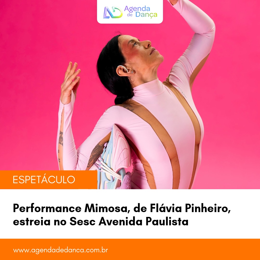 O Sesc Avenida Paulista (@sescavpaulista) recebe de 1º a 12 de outubro a performance Mimosa, da artista Flavia Pinheiro (@flaviapinheirofp). Além da performance, nos dias 6 e 7 de outubro, a artista também conduz a oficina ‘Ternura como prática: ensaios para não colapsar’.

+ informações em meu site - agendadedanca.com.br (link na bio) 

Crédito da foto: Thomas Lenden

#agendadedanca #anotanaagenda #dicasdedanca #sescavenidapaulista