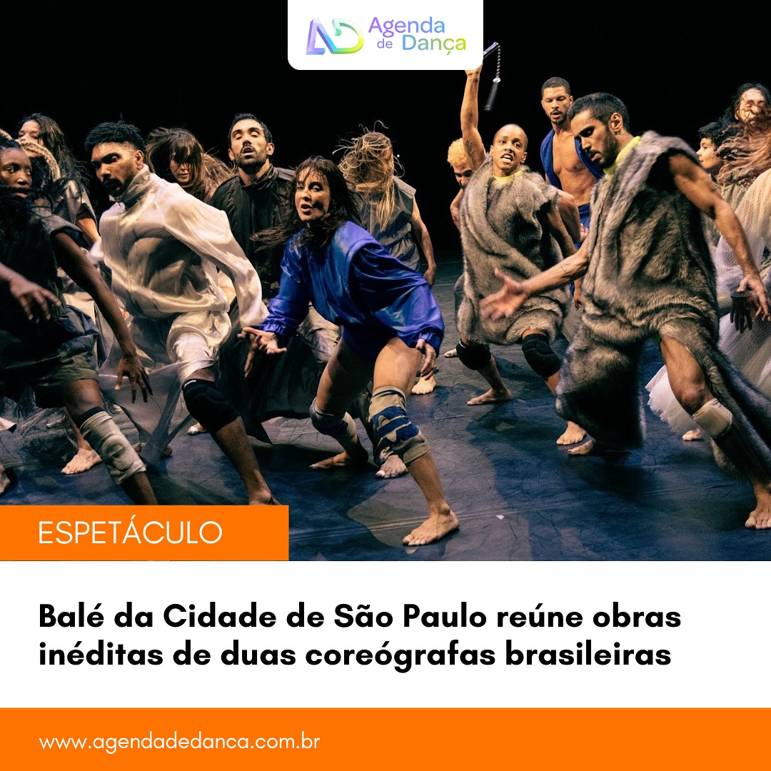 Balé da Cidade de São Paulo apresenta duas novas criações, ambas de autoras brasileiras expoentes da dança internacional. A primeira é de Michelle Moura, sob o título de tão carne quanto pedra, e a segunda é de Rafaela Sahyoun, intitulada BOCA ABISSAL. A nova temporada vai de 23 de maio, a 01 de junho, no Theatro Municipal de São Paulo. Os ingressos variam de R$ 11 a R$ 92 (inteira).

+ informações em meu site - agendadedanca.com.br (link na bio) 

Crédito da foto: Larissa Paz/Divulgação

#agendadedanca #anotanaagenda #dicasdedanca #espetaculodedanca #baledacidadedesaopaulo #baledacidade #bcsp #theatromunicipal #tmsp #theatromunicipalsp