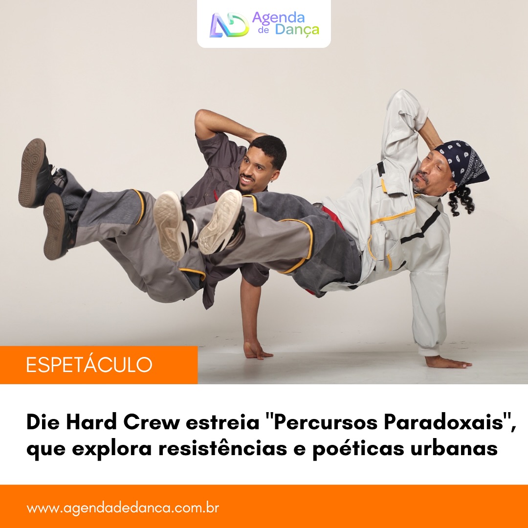 Celebrando 25 anos de existência a Die Hard Crew (@diehardcrew.oficial), coletivo de dança que é referência na cultura Hip Hop, inicia a temporada de estreia do espetáculo “Percursos Paradoxais”. Apresentações gratuitas.

+ informações em meu site - agendadedanca.com.br (link na bio) 

Crédito da foto: Gil Douglas

#agendadedanca #anotanaagenda #dicasdedanca #diehardcrew