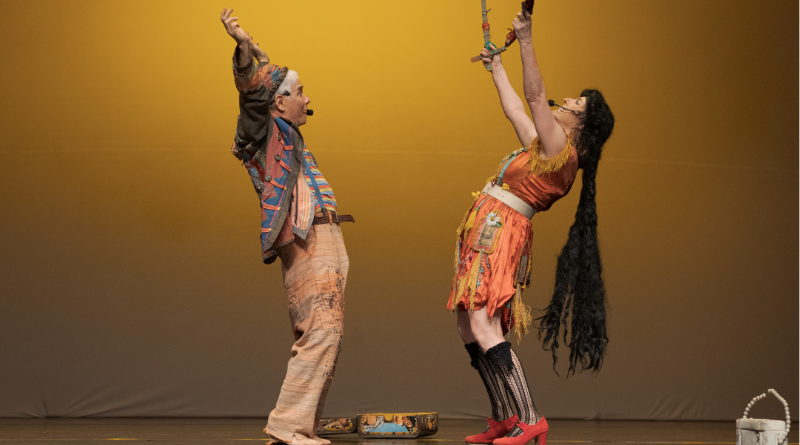 Antonio Nóbrega e Rosane Almeida, em nova temporada no teatro Arthur Azevedo, com ingressos a preços populares e lote social